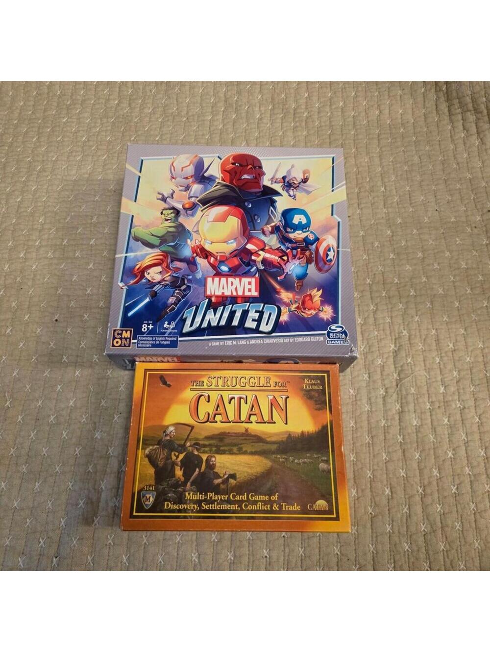 Marvel United Classic Core  game + Struggle for Catan lot